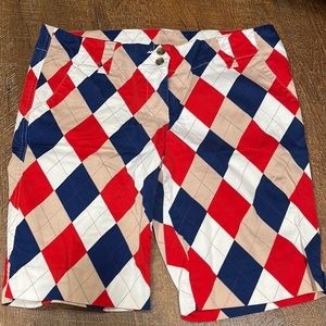 Loudmouth Ladies Golf Shorts size 4